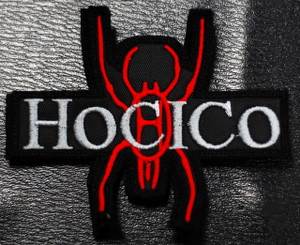 Hocico Spider Logo 4x2" Embroidered Patch