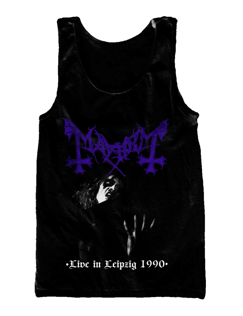 Mayhem - Live in Leipzig 1990 Unisex Tank Top - Nuclear Waste