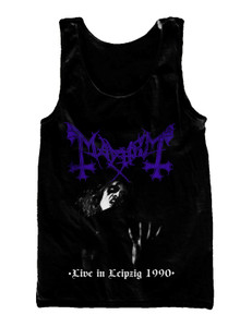 Mayhem - No Mosh Black Unisex Tank Top - Nuclear Waste