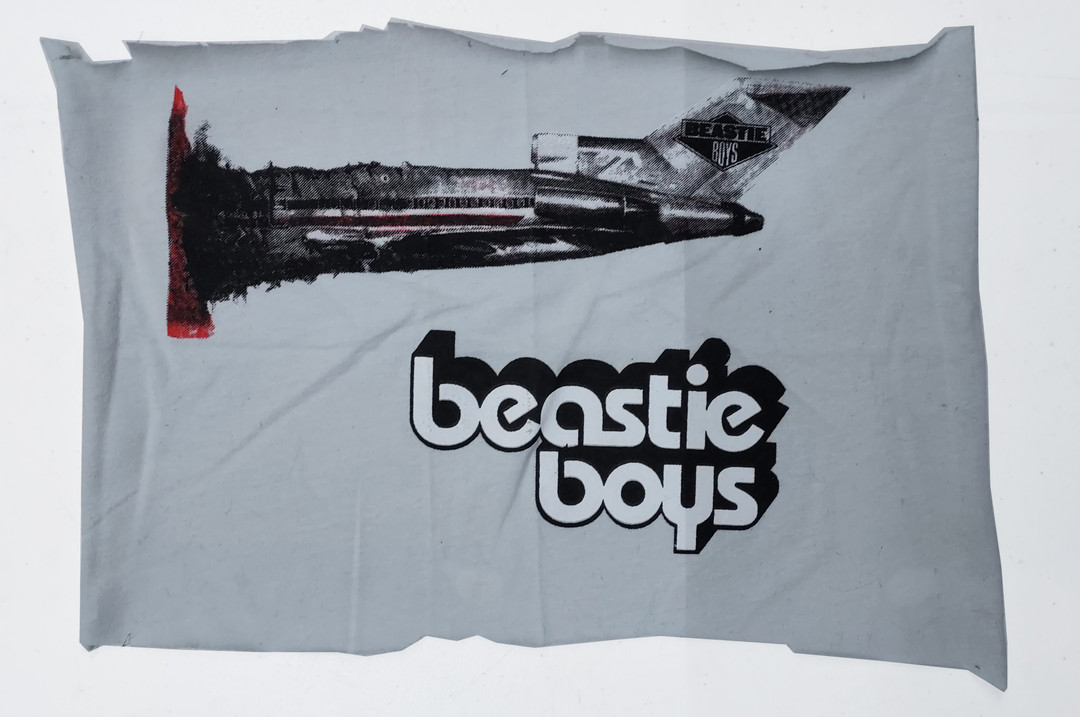 Beastie Boys - Licensed to Kill Heather Grey Test Print Backpatch