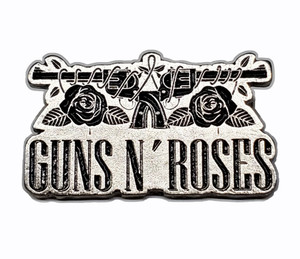 Guns N Roses - Guns Logo 1.5" Metal Badge