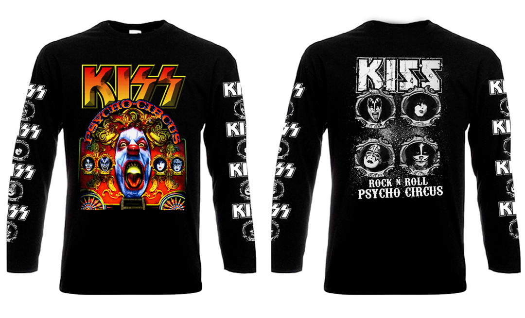 kiss long sleeve t shirt