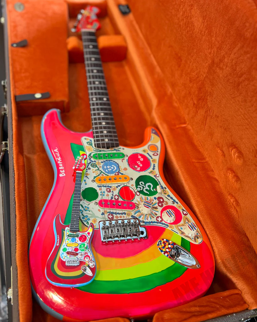 【希少】Fender e Harrison Rocky コピーモデル WB George Harrison Fender Stratocaster Rocky Design Mini