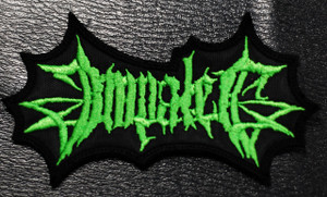 Impaled Green Logo 3x1.5" Embroidered Patch