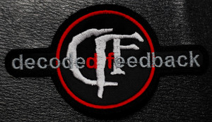 Decoded Feedback Logo 5x3" Embroidered Patch