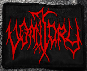 Vomitory - Red Logo 4x3" Embroidered Patch