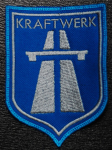 Kraftwerk Autobah Logo 3x4" Embroidered Patch
