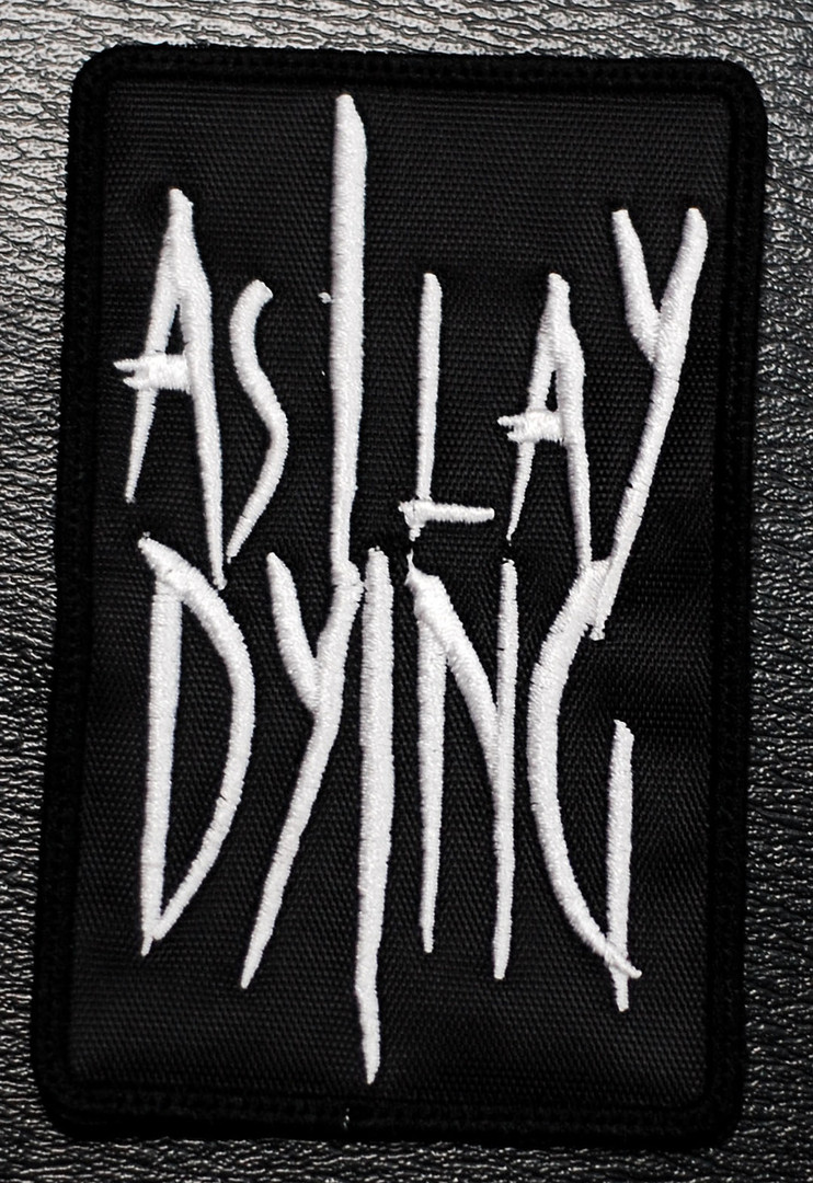 As I Lay Dying Logo Embroidered Patch
