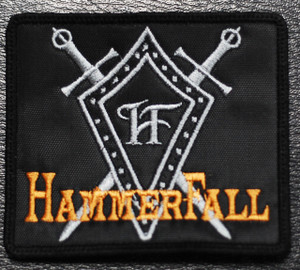 HammerFall Swords 4x3" Embroidered Patch