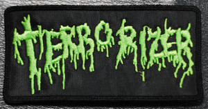 Terrorizer Green Logo 5x2" Embroidered Patch