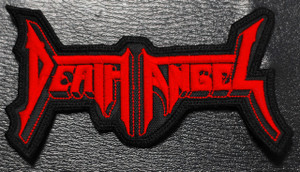 Death Angel Red Logo 4x2" Embroidered Patch