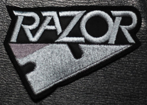 Razor 4x2.5" Embroidered Patch