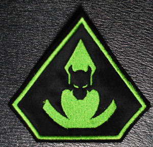 Overkill Green Diamond 4x3.5" Embroidered Patch