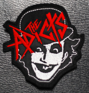 The Adicts - Monkey 3x3" Embroidered Patch