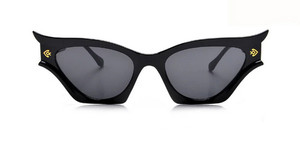 Spade Black Double Cat Eye Sunglasses