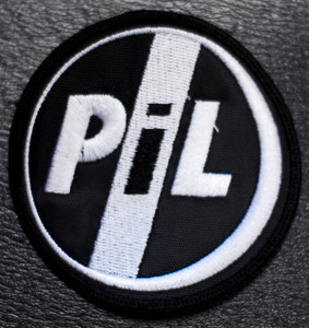 P.I.L. Public Image Ltd Logo 3x3" Embroidered Patch