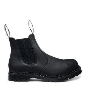 Black Greasy Steel Toe Capped Dealer Boot - CLEARANCE -