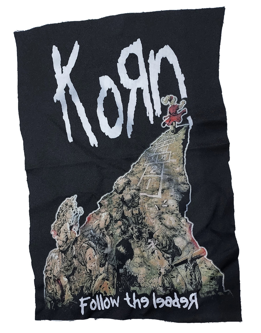 Korn - Follow the Leader Test Print Backpatch - Nuclear Waste