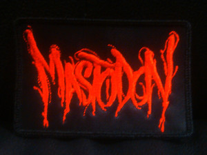 Mastodon Logo 4x3" Embroidered Patch