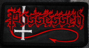 Possessed Logo 5.5x2.5" Embroidered Patch