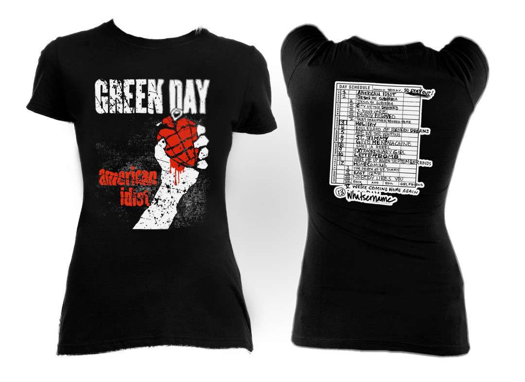 90s GREEN DAY Tシャツ american idiot 女性M 90s GREEN DAY Tシャツ american idiot 女性M - メルカリ