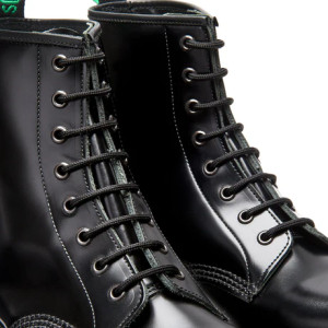 8i Boot 150cm Black Round Poly Laces