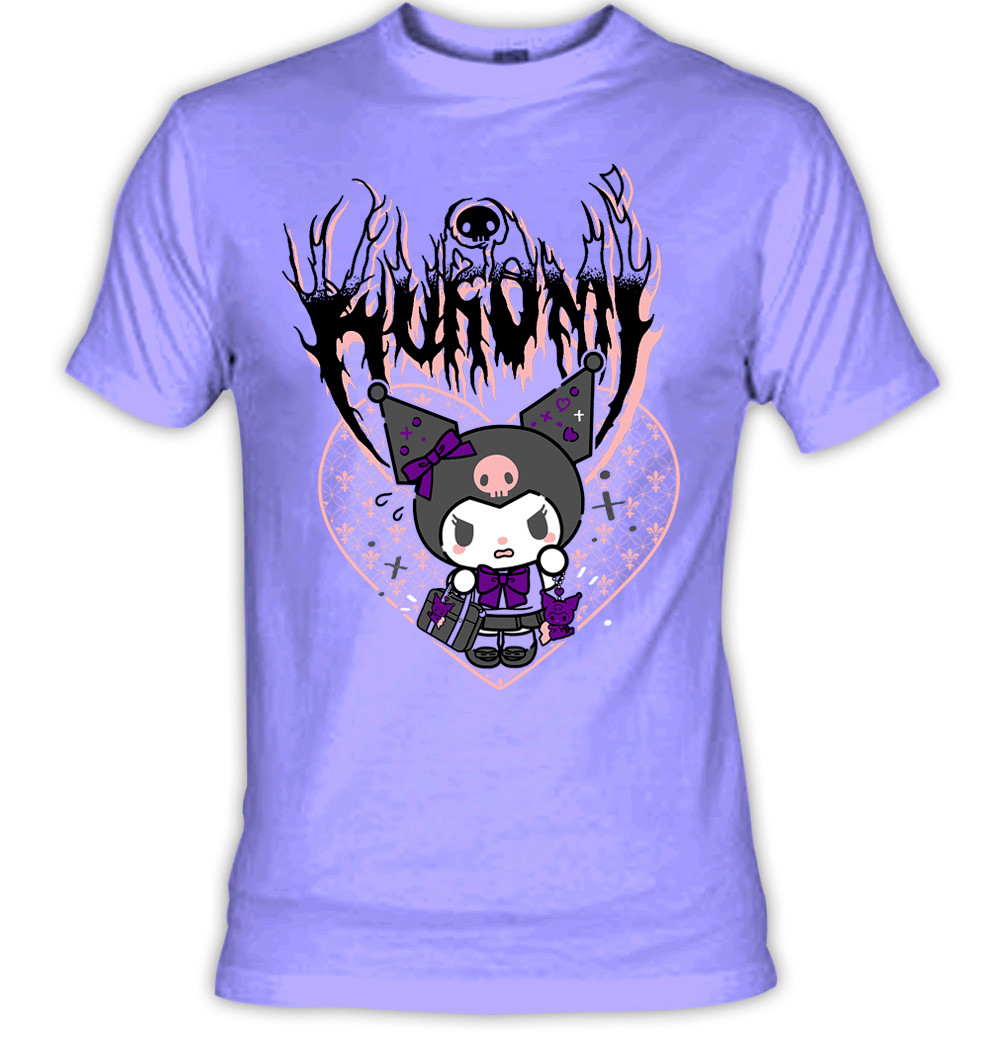 トップス Kurumi Kuromi Purple T-Shirt - Nuclear Waste