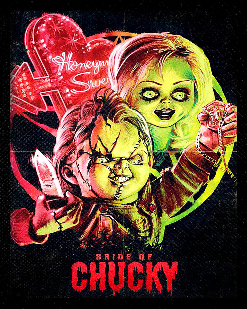 Bride of Chucky - Chucky and Tiffany 4x5