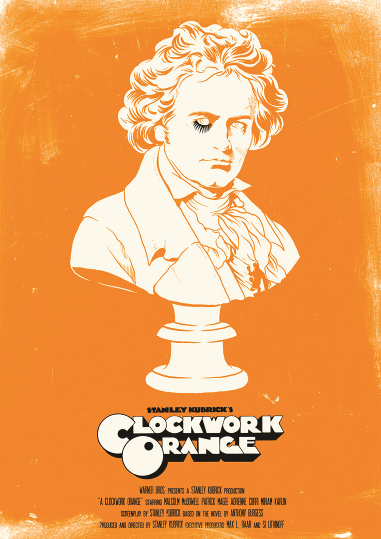 A Clockwork Orange - Beethoven 12x18