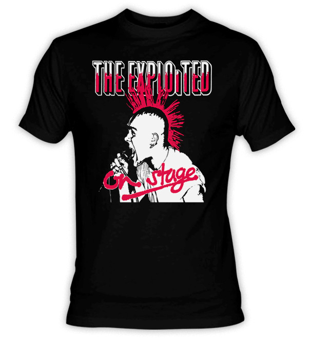The Exploited - On Stage T-Shirt - Nuclear Waste