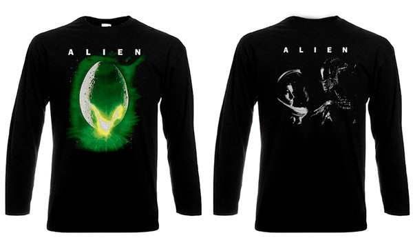 Alien - Movie Poster Long Sleeve T-Shirt - Nuclear Waste