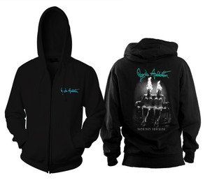 Jane's Addiction - Nothing's Shocking Zippered Hooded Sweatshirt w/ Embroidery