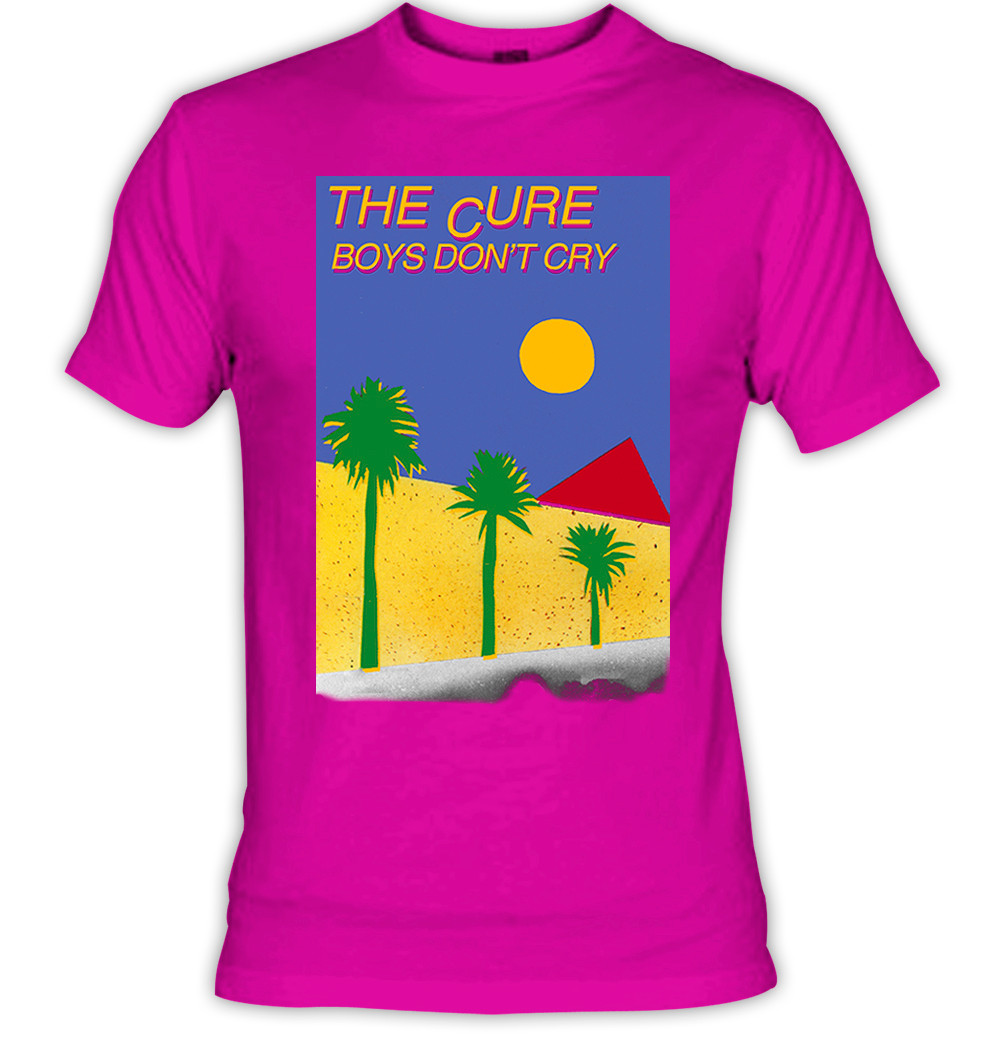 The Cure - Desert Cry Magenta T-Shirt - Nuclear Waste