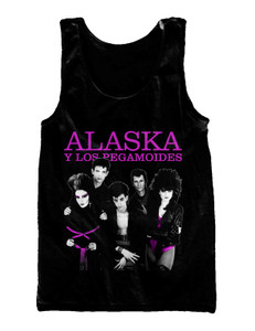 Alaska y los Pegamoides Unisex Tank Top