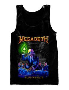 Megadeth - Rust in Peace Unisex Tank Top