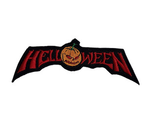 Helloween - Red Logo 5x1.5" Embroidered Patch