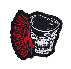 Turbonegro - Red Skull 3.5x4" Embroidered Patch