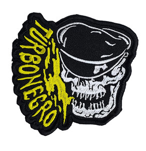 Turbonegro - Yellow Skull 3.5x4" Embroidered Patch