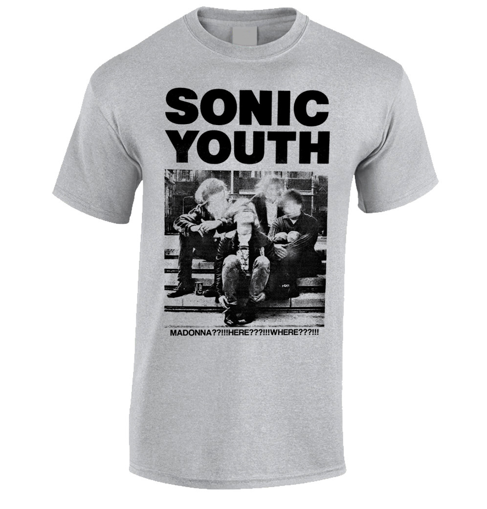 Sonic Youth Heather Grey T-Shirt - Nuclear Waste