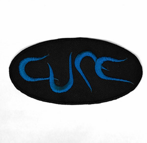 The Cure - Wish Blue 4x2" Embroidered Patch