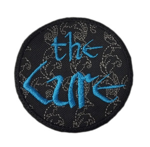 The Cure - The Top Blue 3x3" Embroidered Patch