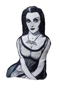 The Munsters - Lily Munster Torse Throw Pillow