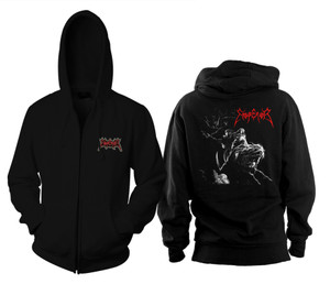Emperor - Wrath  Zippered Hooded Sweatshirt w/ Embroidery