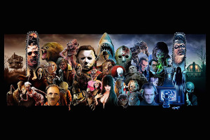 Horror Classics - Characters 24x36" Poster