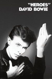 David Bovie - Heroes 24x36" Poster