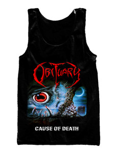 Obituary - Cause of death Unisex Tank Top