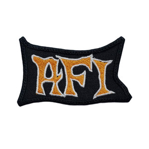 A.F.I. - Gold Logo 4x2,25" Logo
