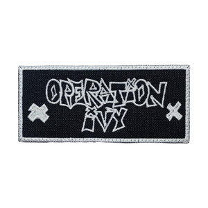 Operation Ivy - Logo  4,5x2"  Embroidered Patch