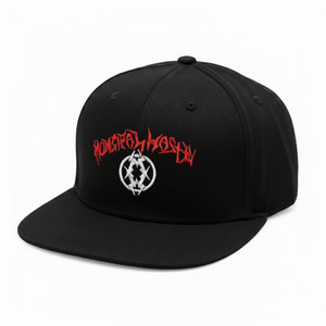 Municipal Waste - Red Logo Snapback Hat
