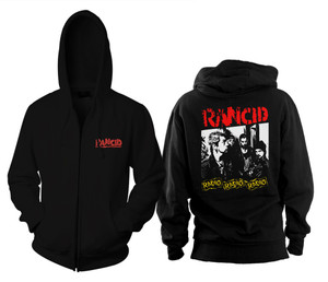 Rancid - Radio, Radio, Radio Hooded Sweatshirt - Nuclear Waste